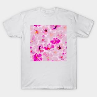 Watercolor wash, feminine floral design T-Shirt